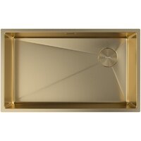 Кухонная мойка ZorG Zerox 74 U / IF Side SF PVD Gold - Превью изображения №3 — Интернет-магазин samo.by