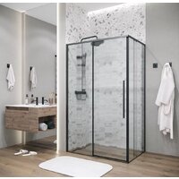 Душевой уголок Grossman Galaxy 120x80x195 120.K33.01.1280.21.02 (черный матовый/шиншилла стекло) - Превью изображения №15 — Интернет-магазин samo.by