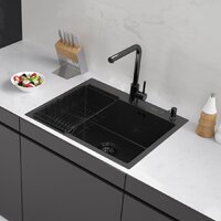 ARFEKA ECO AR мойка 600*500, коландер F, дозатор BLACK DECOR