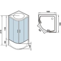 Душевая кабина WeltWasser WW500 Halle 1004 - Превью изображения №21 — Интернет-магазин samo.by