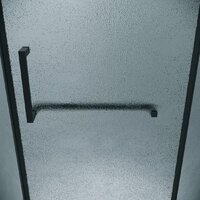 Душевой уголок Grossman Pragma 90x90x195 302.K33.03.9090.21.02 (черный матовый/шиншилла стекло) - Превью изображения №3 — Интернет-магазин samo.by