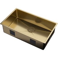 Кухонная мойка ZorG Zerox 74 U / IF PVD Gold - Превью изображения №2 — Интернет-магазин samo.by