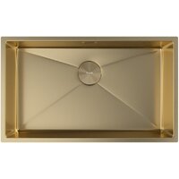 Кухонная мойка ZorG Zerox 74 U / IF PVD Gold - Превью изображения №3 — Интернет-магазин samo.by