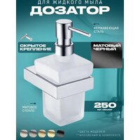 Дозатор для жидкого мыла Grocenberg AC0028 (черный матовый) - Превью изображения №2 — Интернет-магазин samo.by
