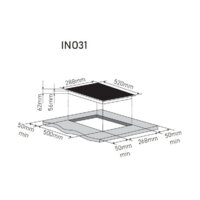 Варочная панель ZorG INO31 black - Превью изображения №7 — Интернет-магазин samo.by