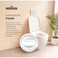 Унитаз подвесной Lavinia Boho Smart V-Clean 3359101R - Превью изображения №12 — Интернет-магазин samo.by