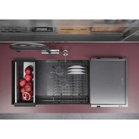 Кухонная мойка Omoikiri Taki 74-U/IF-GM 4993498 (вороненая сталь) - Превью изображения №4 — Интернет-магазин samo.by