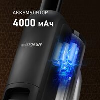 Вертикальный моющий пылесос Weissgauff V22 BLDC 250 Graphite DoubleSide AquaPro SelfDry - Превью изображения №22 — Интернет-магазин samo.by
