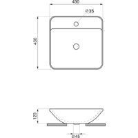 Умывальник Wellsee Cute Twin S 318301000 - Превью изображения №9 — Интернет-магазин samo.by
