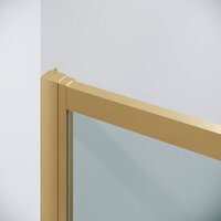 Душевой уголок Grossman Cosmo 110x70x195 120.K33.02.1170.32.00 (золото сатин/стекло прозрачное) - Превью изображения №5 — Интернет-магазин samo.by
