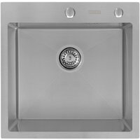 Кухонная мойка ARFEKA ECO AR мойка 500*500, коландер F, дозатор SATIN - Превью изображения №4 — Интернет-магазин samo.by