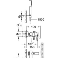 Смеситель Grohe Concetto 32212001 - Превью изображения №2 — Интернет-магазин samo.by