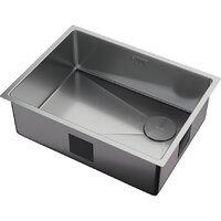 Кухонная мойка ZorG Zerox 59 U / IF Side SF Steel - Превью изображения №2 — Интернет-магазин samo.by