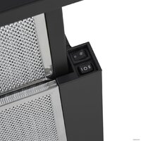 Кухонная вытяжка HOMSair Flat 60 Glass (черный) - Превью изображения №5 — Интернет-магазин samo.by