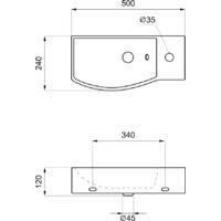 Умывальник Lavinia Boho Bathroom Sink Slim 33311038 - Превью изображения №6 — Интернет-магазин samo.by