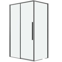 Душевая стенка Grossman Galaxy 80x195 200.K33.01.80.42.00 (графит сатинстекло прозрачное) - Превью изображения №5 — Интернет-магазин samo.by