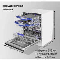 Встраиваемая посудомоечная машина MAUNFELD MLP-12IMROI - Превью изображения №23 — Интернет-магазин samo.by