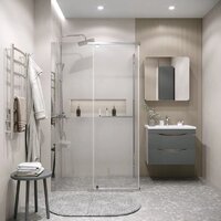 Душевой уголок Grossman Pragma 100x80x195 120.K33.03.1080.10.00 (хром/прозрачное стекло) - Превью изображения №8 — Интернет-магазин samo.by
