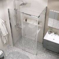 Душевой уголок Grossman Pragma 100x80x195 120.K33.03.1080.10.00 (хром/прозрачное стекло) - Превью изображения №10 — Интернет-магазин samo.by