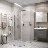 Душевой уголок Grossman Pragma 100x80x195 120.K33.03.1080.10.00 (хром/прозрачное стекло) - Превью изображения №7 — Интернет-магазин samo.by