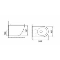 Унитаз подвесной SantiLine SL-5002MM - Превью изображения №2 — Интернет-магазин samo.by