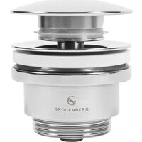 Донный клапан Grocenberg GB106 (хром) - Превью изображения №2 — Интернет-магазин samo.by