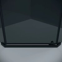 Душевой уголок Grossman Pragma 90x90x195 302.K33.03.9090.21.10 (черный матовый/тонированное стекло) - Превью изображения №4 — Интернет-магазин samo.by