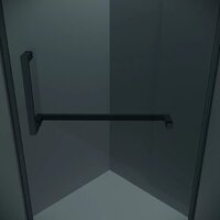 Душевой уголок Grossman Pragma 90x90x195 302.K33.03.9090.21.10 (черный матовый/тонированное стекло) - Превью изображения №3 — Интернет-магазин samo.by