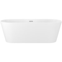 Wellsee Shell 170x75 28170301R (отдельностоящая ванна белый глянец, экран, ножки, сифон-автомат хром)