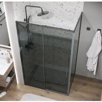 Душевой уголок Grossman Galaxy 120x80x195 120.K33.01.1280.42.10 (графит сатин/тонированное стекло) - Превью изображения №9 — Интернет-магазин samo.by