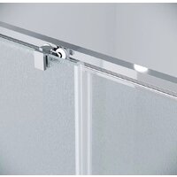 Душевой уголок Grossman Cosmo 100x90x195 120.K33.02.1090.10.02 (хром/шиншилла стекло) - Превью изображения №3 — Интернет-магазин samo.by