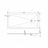 Душевой поддон RGW 16152714-02 70x140 - Превью изображения №4 — Интернет-магазин samo.by