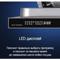 Встраиваемая посудомоечная машина MAUNFELD MLP-08IMROI - Превью изображения №51 — Интернет-магазин samo.by