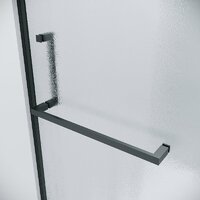 Душевой уголок Grossman Pragma 100x80x195 120.K33.03.1080.21.02 (черный матовый/стекло шиншилла) - Превью изображения №2 — Интернет-магазин samo.by
