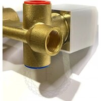 Душевая система  Filarete Waterfall FL1010 (черный матовый) - Превью изображения №18 — Интернет-магазин samo.by