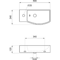 Умывальник Lavinia Boho Bathroom Sink Slim 33311036 - Превью изображения №6 — Интернет-магазин samo.by