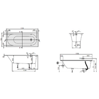 Ванна Villeroy & Boch Oberon (BQ170OBE2V) 170x75 - Превью изображения №10 — Интернет-магазин samo.by