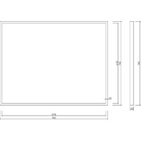  Roxen Зеркало Sigma 510210-90B 90x70 - Превью изображения №11 — Интернет-магазин samo.by