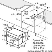 Электрический духовой шкаф Bosch Serie 8 CMG7241B1 - Превью изображения №10 — Интернет-магазин samo.by