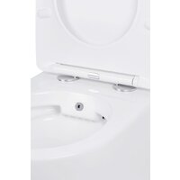 Унитаз подвесной Roxen Antares Bidet в комплекте с инсталляцией StounFix Dual Fresh 6 в 1 966690 (кнопка: бежевый) - Превью изображения №8 — Интернет-магазин samo.by