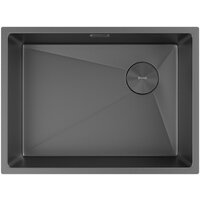 Кухонная мойка ZorG Zerox 59 U / IF Side SF Zurinox PVD Gunblack - Превью изображения №3 — Интернет-магазин samo.by