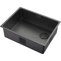 Кухонная мойка ZorG Zerox 59 U / IF Side SF Zurinox PVD Gunblack - Превью изображения №2 — Интернет-магазин samo.by
