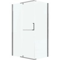 Grossman Pragma 100x90x195 120.K33.03.1090.10.00 (хром/прозрачное стекло)