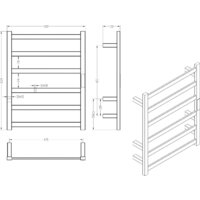 Полотенцесушитель Roxen Plaza 11040-5063C - Превью изображения №10 — Интернет-магазин samo.by