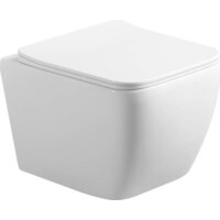 Унитаз подвесной Roxen Cube Tornado в комплекте с инсталляцией StounFix Dual Fresh 6 в 1 868530 (кнопка: белый глянцевая) - Превью изображения №9 — Интернет-магазин samo.by