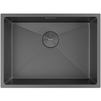 Кухонная мойка ZorG Zerox 59 U / IF Zurinox PVD Gunblack - Превью изображения №3 — Интернет-магазин samo.by