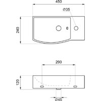 Умывальник Lavinia Boho Bathroom Sink Slim 33311034 - Превью изображения №6 — Интернет-магазин samo.by