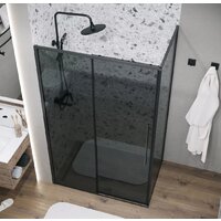 Душевой уголок Grossman Galaxy 120x90x195 120.K33.01.1290.21.10 (черный матовый/тонированное стекло) - Превью изображения №9 — Интернет-магазин samo.by