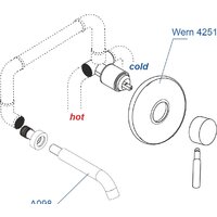 Комплект смесителей Wasserkraft A42583 - Превью изображения №2 — Интернет-магазин samo.by