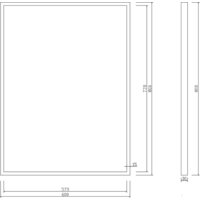 Roxen Зеркало Sigma 510210-60B 60x80 - Превью изображения №11 — Интернет-магазин samo.by